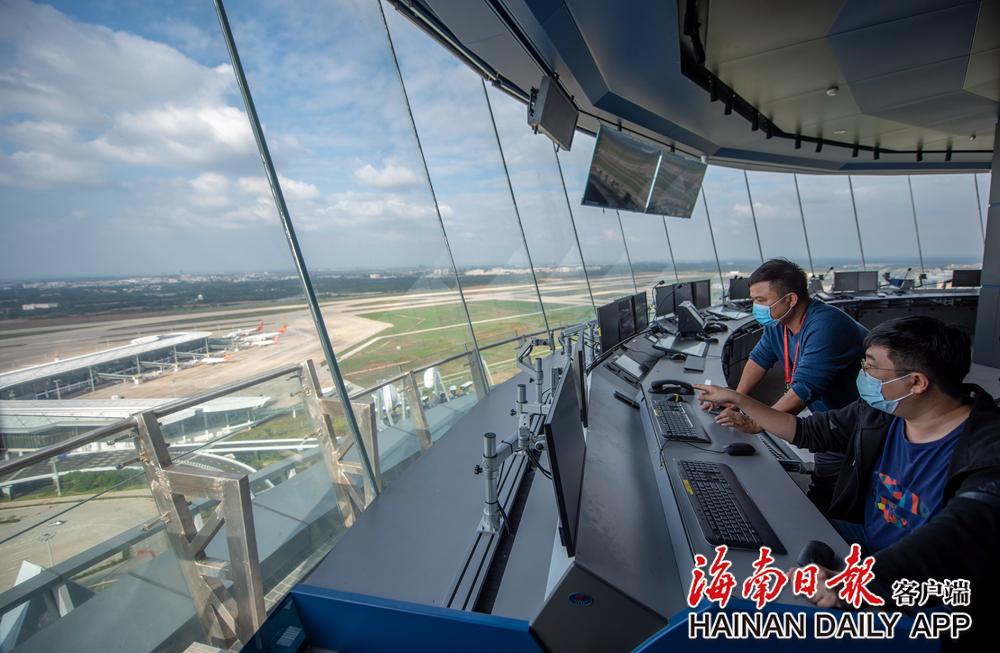 海口美兰国际机场新塔台将于12日试运行