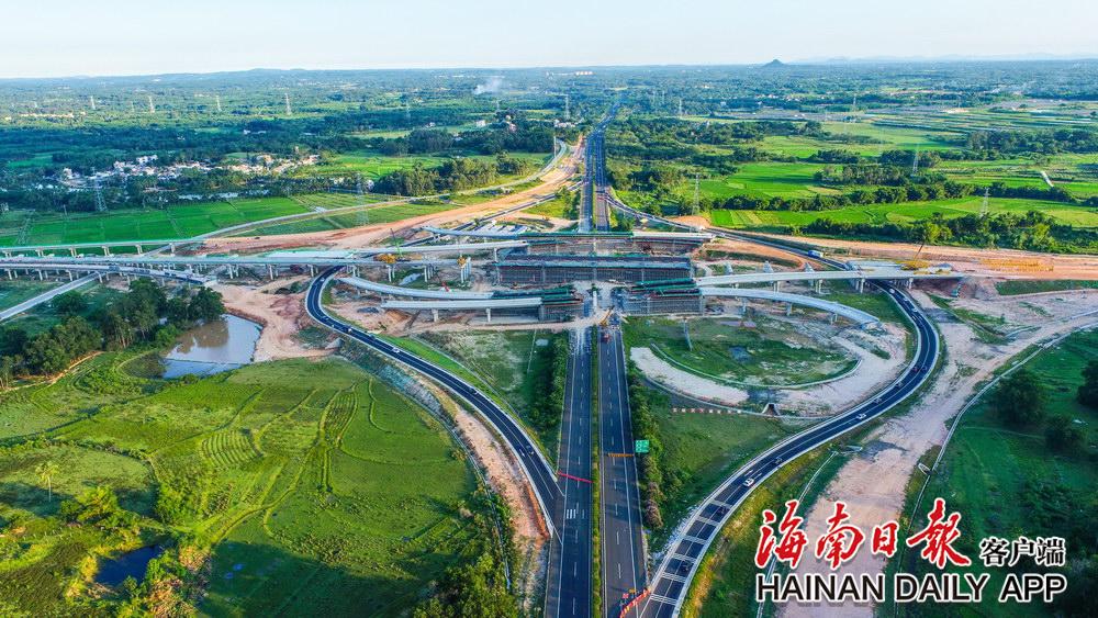 视频 组图|海南文临公路预计明年通车 累计完成投资55.3亿元