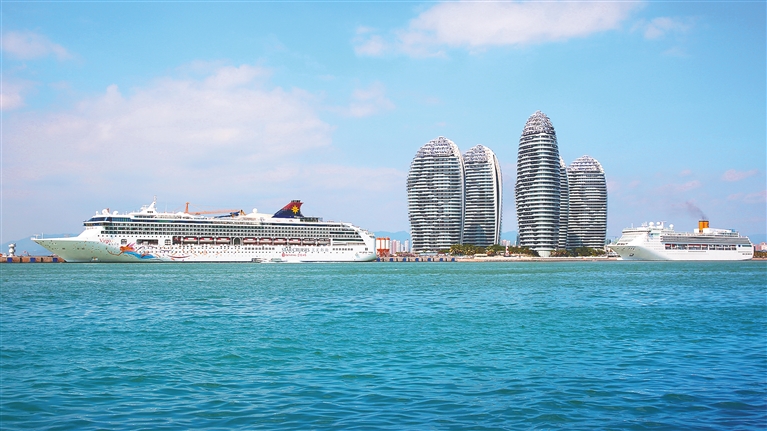 奋进新征程 逐梦自贸港丨三亚中央商务区:打造自贸港园区靓丽名片