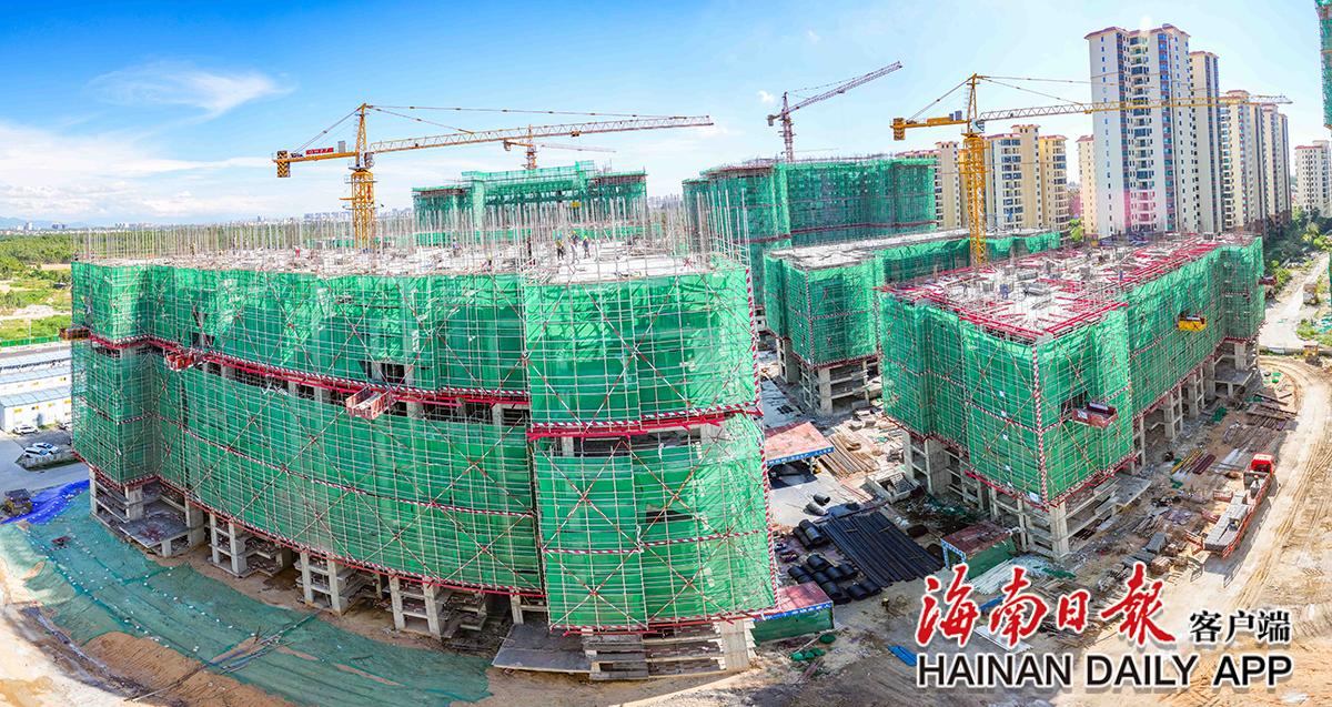 海南省东方市滨海片区（一期）棚户区改造安置项目进展顺利