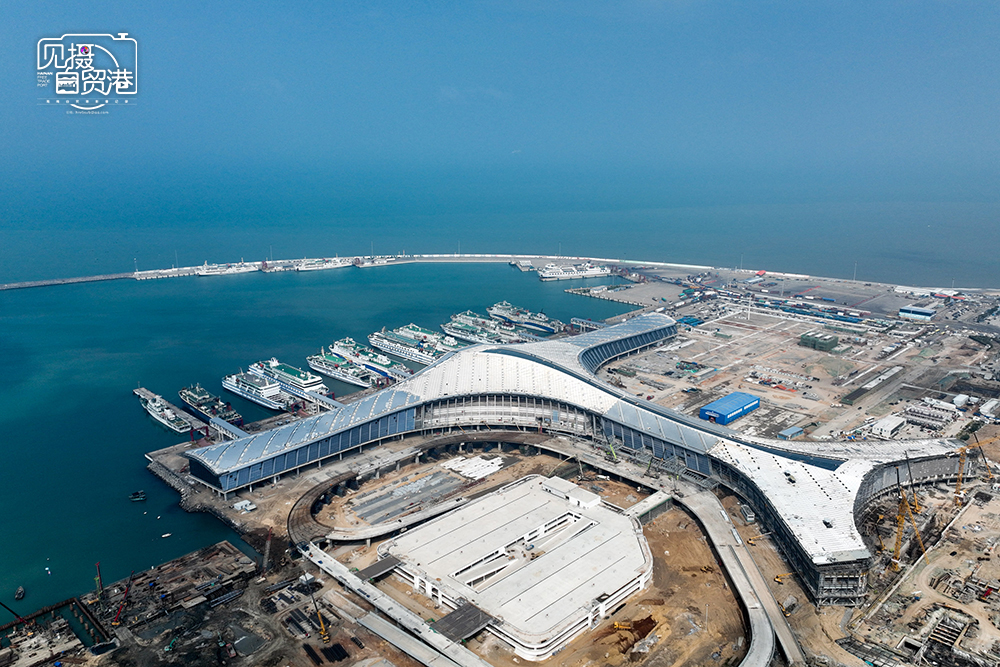 见摄自贸港·一线直击|海口新海客运枢纽项目进入最后冲刺阶段