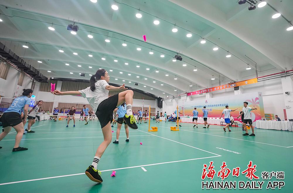 毽球项目备赛正酣 亮“毽”比拼展现风采