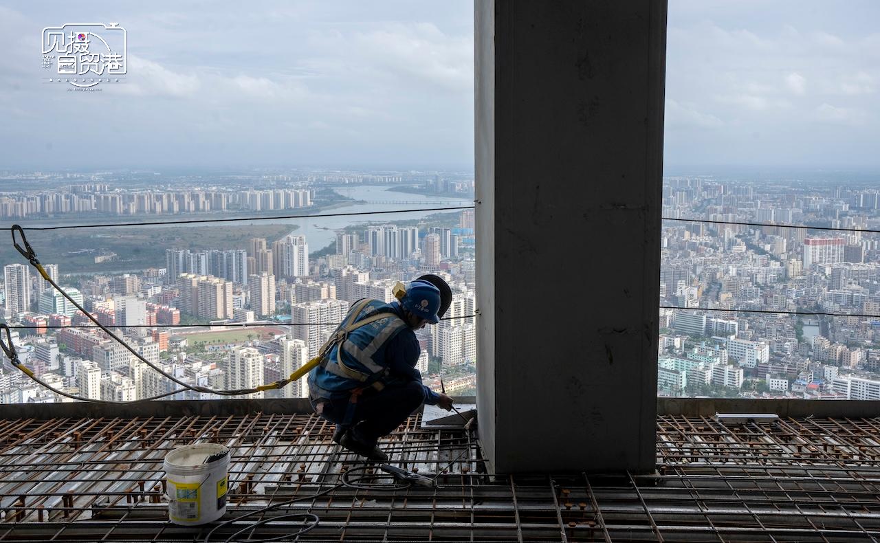 见摄自贸港·一线直击|海南中心项目建设加速推进